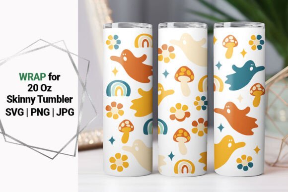 20oz Tumbler Cute Halloween Wrap Graphics & Crafts Review