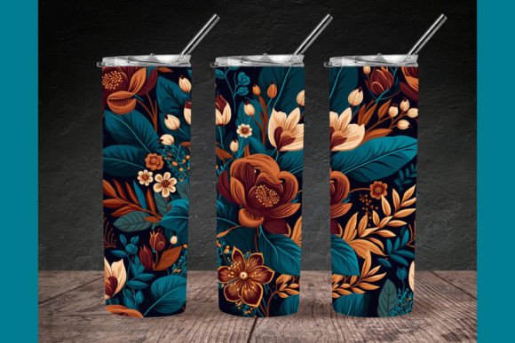 Boho Floral Tumbler Wrap Graphics for Crafts Review