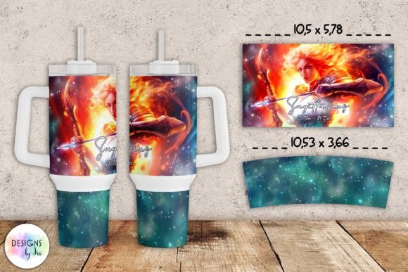 Evaluating the Sagittarius Zodiac Sign Tumbler Wrap Design