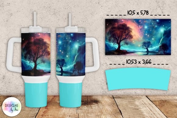 Milky Way Sky Tumbler Wrap 40 Oz – A Designer's Honest Review