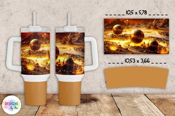 Stellar Planets Tumbler Wrap Graphics: A Designer’s Review
