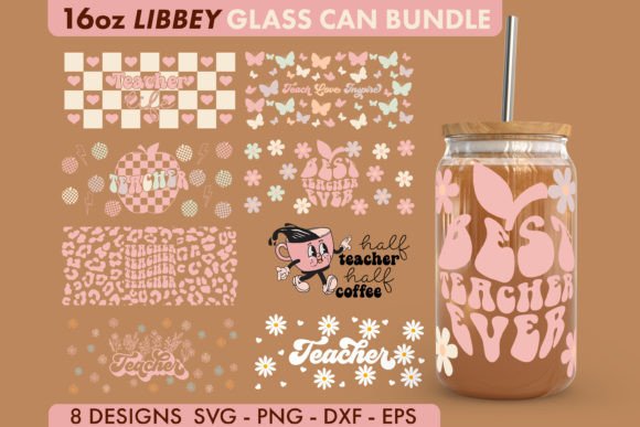 Teacher SVG Bundle 16 Oz Libbey Glass: Graphics & Crafts Review