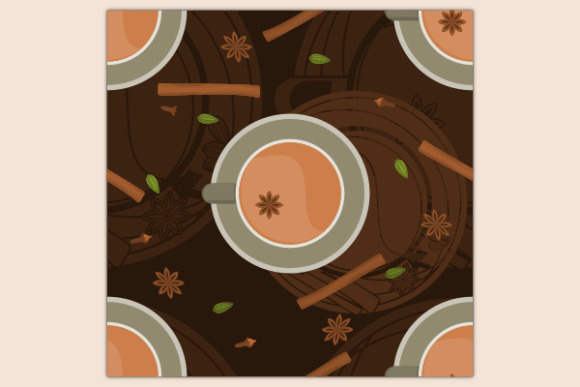 Top View Masala Chai Dark Pattern: A Graphics & Patterns Review