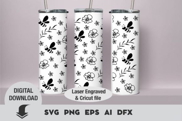 Tumbler Laser Engraved Graphics for Crafts