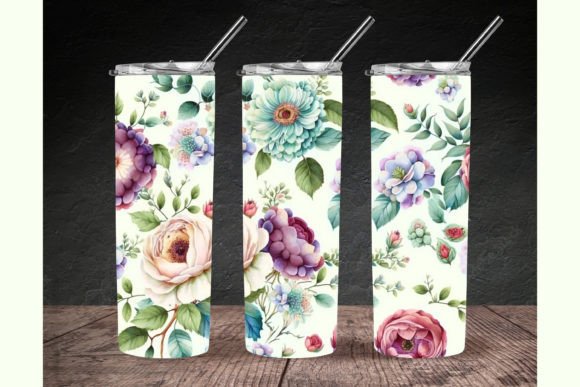 Watercolor Flower Tumbler Wrap: A Graphics & Crafts Review